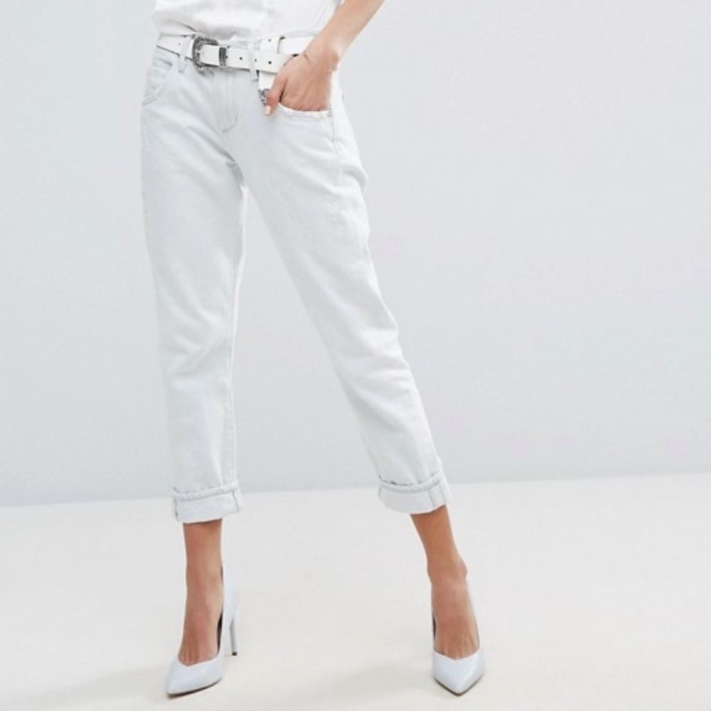 Agolde Isabel mid rise slim straight